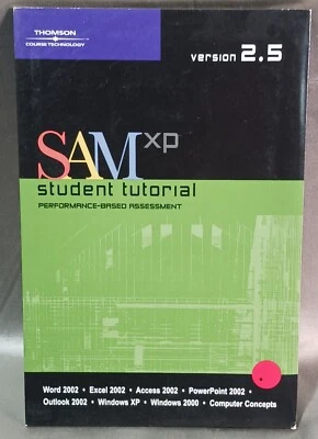 THOMSON COURSE TECHNOLOGY: "SAM XP Student Tutorial"  Pre-Owned CD Rom - Image 1 of 4