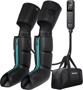 Leg Massager for Circulation and Pain Relief, Air Compression 3 in 1 Leg Massage - Picture 1 of 8