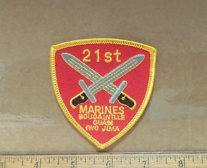 US Marine Corps - 21st Marine Regiment Embroidered Patch - Bild 1 von 3