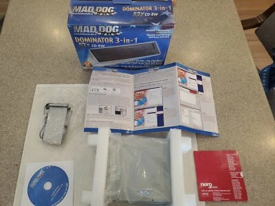 Mad Dog Multimedia 52x CD-RW Model # MD-52XCDR Dominator 3-in-1 - Image 1 of 4