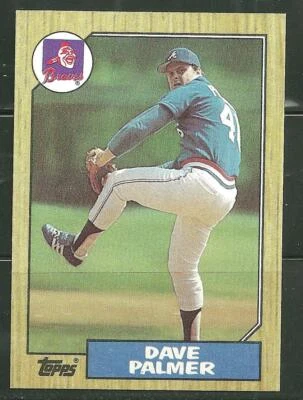 1987 TOPPS BASEBALL DAVE PALMER #324 - Image 1 of 2