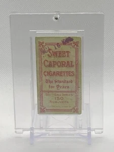 1909 T206 Honus Wagner Date Stamped OCT 16 1909 Rare - Picture 1 of 5