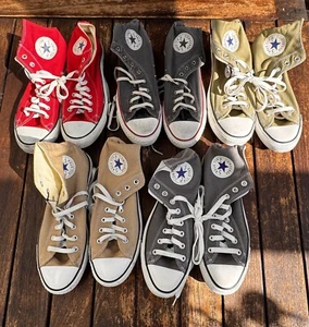 Converse All Stars Chucks 42EUR 8,5UK Damen Herren 5 Paar viele Farben - Bild 1 von 13
