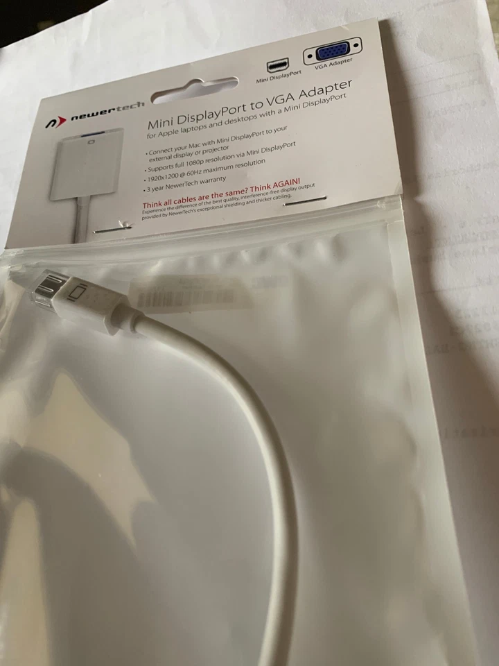 Mini Displayport Male to VGA Female Adapter Convertor For Apple iMac Mac Mini - Image 1 of 1