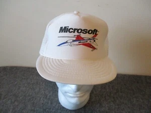 SOMBRERO DE CAMIONERO PROMO SIMULADOR JET HALCÓN LUCHA MICROSOFT F-16 - EXCELENTE/SIN USAR - Imagen 1 de 10