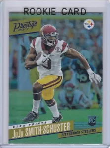 JUJU SMITH-SCHUSTER ROOKIE CARD 2017 Pittsburgh Steelers PRESTIGE XTRA POINTS RC - Foto 1 di 2
