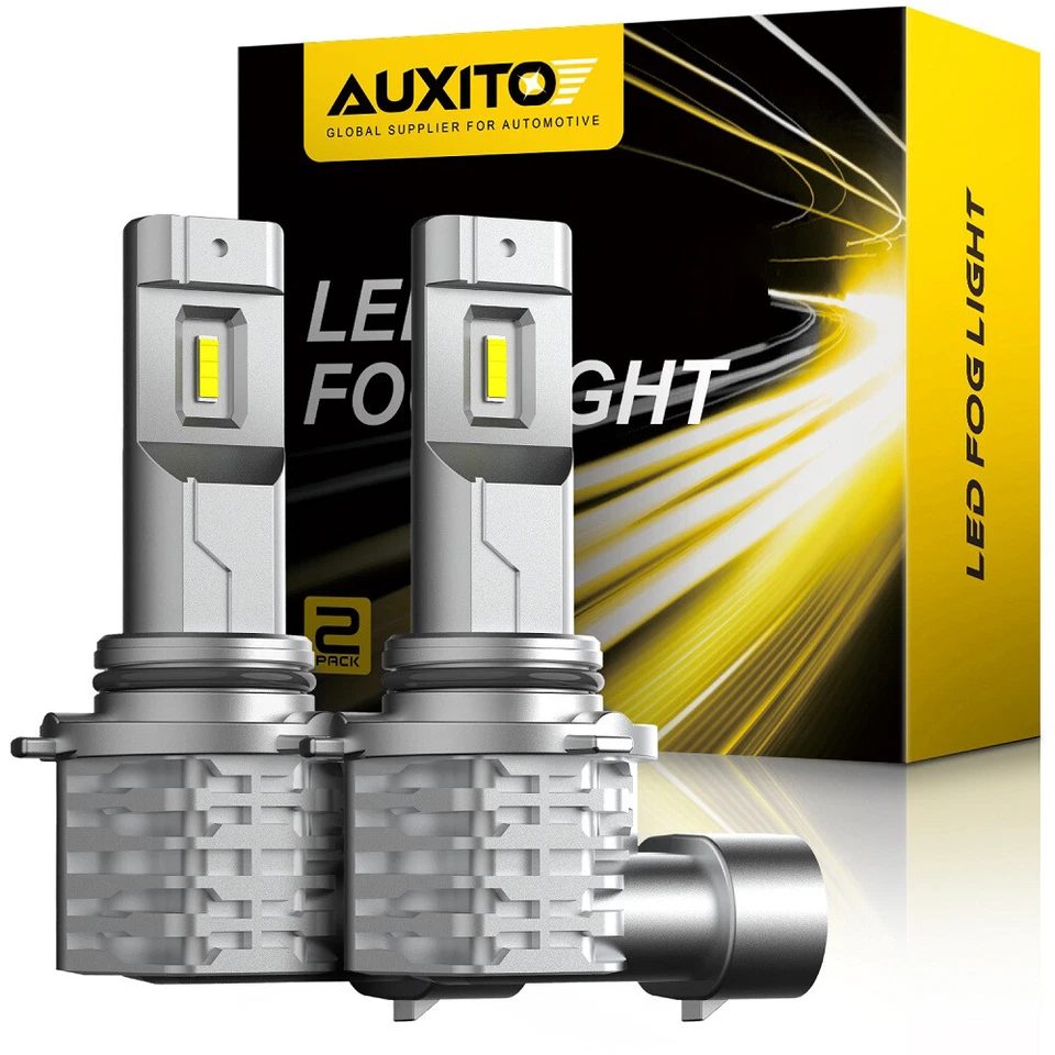 AUXITO 9006 HB4 LED 雾驾驶灯泡 6500K 适用于丰田坦德拉 2000 - 2006 — 第 1/4 张图片