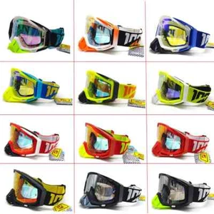 Herren Motorrad Brille Dirt Bike MX Brille Antibeschlag HD Gläser Motocross Enduro - Bild 1 von 45