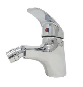 MISCELATORE BIDET RUBINETTO LAVABO CROMATO CON FLESSIBILI PER IL MONTAGGIO - Foto 1 di 3