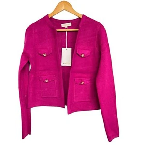 New Bluotre Long Sleeve Open Front Cardigan Jacket - Picture 1 of 2