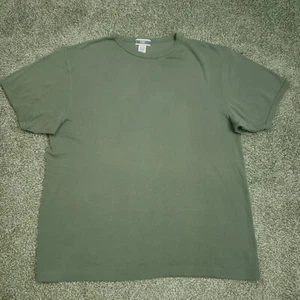 THE GAP Shirt Men XXL XXLarge Green Short Sleeve Tee Vintage Y2K Comfort - Foto 1 di 20