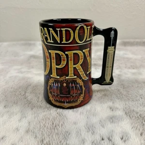 Grand Ole Opry Coffee Mug Cup Tall Black Microphone Handle 24oz WSM Country NWOB - Picture 1 of 6