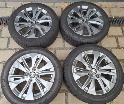 Winterräder/Winterreifen Original Peugeot 208 (6,5Jx16ET32) 195/55R16 - Bild 1 von 4