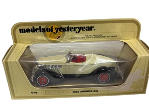 1978 MATCHBOX MODELS of YESTERYEAR Y-19 1933 Auburn 852 Die Cast Car NOS - Picture 1 of 4