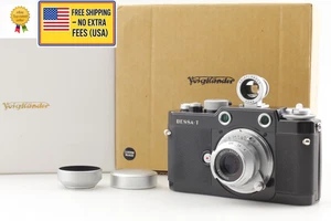 [Quasi inutilizzato] Voigtlander BESSA-T Helia 101° Anniversario Modello Nero Lucido - Foto 1 di 15