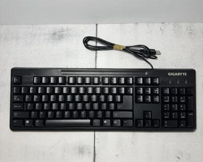 Gigabyte GK-K3100 Wired USB Keyboard H3100 Black - Image 1 of 4