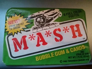 1982 DonRuss Twentieth-century Fox Mash Wax Pack Vintage - Bild 1 von 2