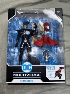 DC Multiverse Deathstorm Blackest Knight 7" Action Figure McFarlane Toys 2022 - Picture 1 of 2