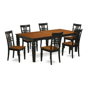 7  PcTable  and  chair  set  with  a  Table  and  6  Dining  Chairs  in ... - Picture 1 of 4