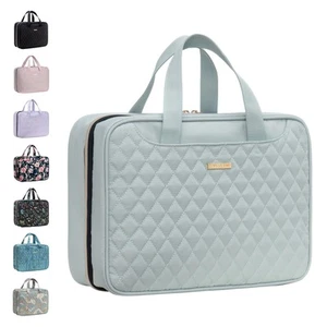Hanging Travel Toiletry Bag Leakproof Compartment Women's Makeup Organizer - Picture 1 of 7