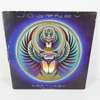 JOURNEY CAPTURED Org. 1981  Bi-Fold 2 Vinyl LP's Col KC2-37016 - Image 1 of 4