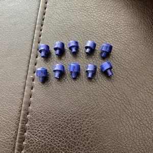 Vintage Solitär Ersatz Heringe x 10 blau - Bild 1 von 1