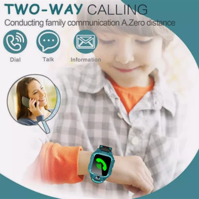 Kids Smart Watch SOS GPS SIM Card Camera Video Call Watch 4G for Children Gift - Image 1 of 4