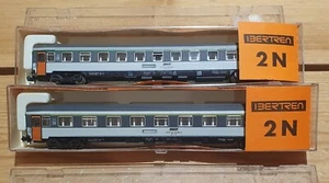IBERTREN SCALA 2N 268-266 (SNCF) COPPIA CARROZZE 1a E 2a CLASSE - Foto 1 di 5