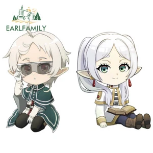 EARLFAMILY 5.1" Frieren Beyond Journey's End Car Sticker Anime Chibi Trunk Decal - Picture 1 of 8