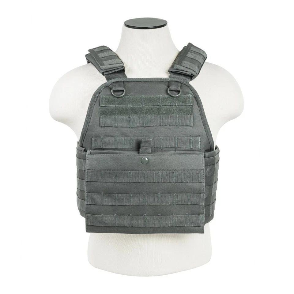 NcSTAR 2924 Tactical MOLLE PALS Modular Plate Carrier Adjustable Vest M-2XL - Image 1 of 1