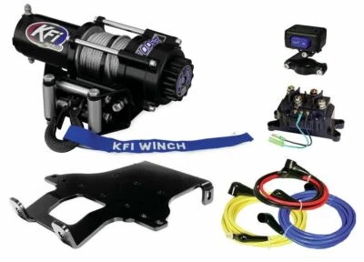 KFI A2500-R2 2500 lb cabrestante y kit de montaje para Honda 650 680 Rincon (FA/FGA) Foto 1 de 4