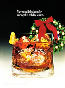 SOUTHERN COMFORT LIQUEUR AD #12 RARE 1991 OUT OF PRINT VINTAGE - Picture 1 of 2