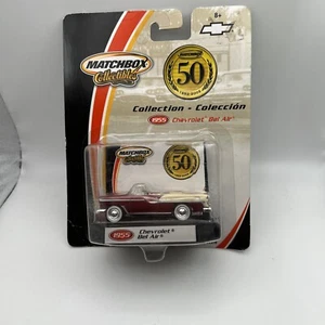 MATCHBOX COLLECTIBLES 2002 50TH ANNIVERSARY 1955 CHEVY BEL AIR Verpackung beschädigt - Bild 1 von 3