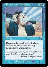 Scourge Rush of Knowledge x4 Magic The Gathering NM