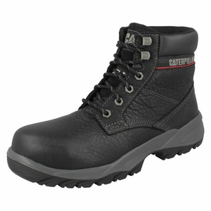 Las mejores ofertas en Parte superior de cuero negro CAT botas para mujeres  | eBay