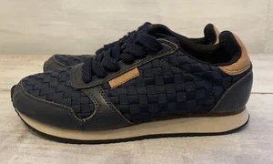 Woden Leder Stoff Damen Sneaker 36 Blau - Bild 1 von 5