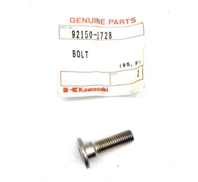 Vite 8x30 Disco Freno Anteriore Kawasaki OEM 92150-1728 Nuova Originale - Immagine 1 di 2