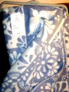 DOCOFIL WEISSE und HELLBLAUE DECKE "To have and to Hold.To Keep& Cozy" PORTUGAL - Bild 1 von 4
