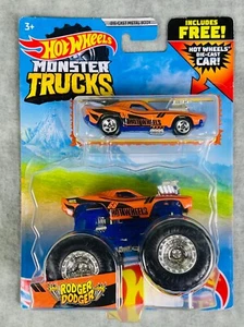 🔥🔥🔥Hot Wheels Monster Jam Trucks Exclusive Orange Rodger Dodger🔥🔥🔥 - Picture 1 of 7