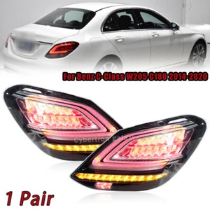 Conjunto de luz trasera LED LH&RH señal de giro para Benz Clase C W205 C180 2014-2020 - Imagen 1 de 24