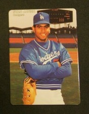 1992 Mother's Cookies, Los Angeles Dodgers - STAN JAVIER