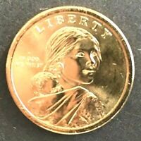 2003  P&D Mint Set  Sacagawea Golden Dollars  <>  Mint State GEM-BU Condition