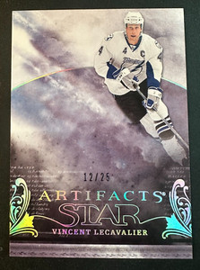 Vincent Lecavalier 2010-11 Upper Deck Artifacts Silver SSP #174 Serial #d /25