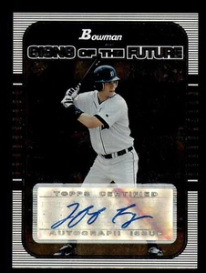 2005 Bowman Draft Signs of the Future Detroit Tigers Jeff Frazier C - Picture 1 of 2