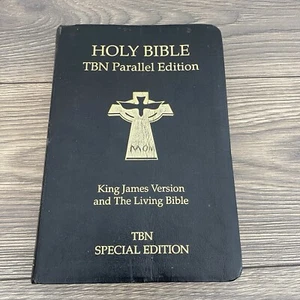 Holy Bible TBN Parallel Edition KJV & The Living Bible TBN Special Edition - Picture 1 of 7