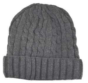 Cuffed Beanie Knit Winter Sweater Hat-charcoal gray(thermal insulation) - Picture 1 of 1