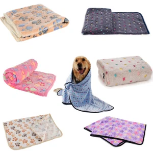 S Adorable Alfombra Cachorro Gato Almohadilla Cubierta de cama Regalo de Navidad Suave Mascota Perro Manta - Imagen 1 de 44