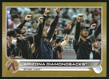 2022 Topps Gold Foil #144 Arizona Diamondbacks TC