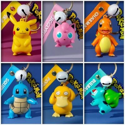 Pokemon Mini Figure Keychain 2"H Licensed - Image 1 of 3