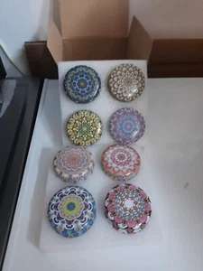Candles Natural Aromatherapy 8Pack set Beautiful set - Picture 1 of 7